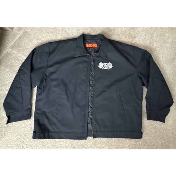 Red Kap Mobile Oil Gas Work Mechanic Black Jacket Men’s Size 3XL - Picture 2 of 8